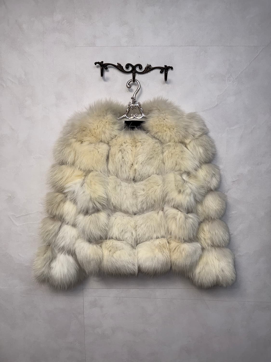 Ivory saga fox fur short jacket  상품이미지1