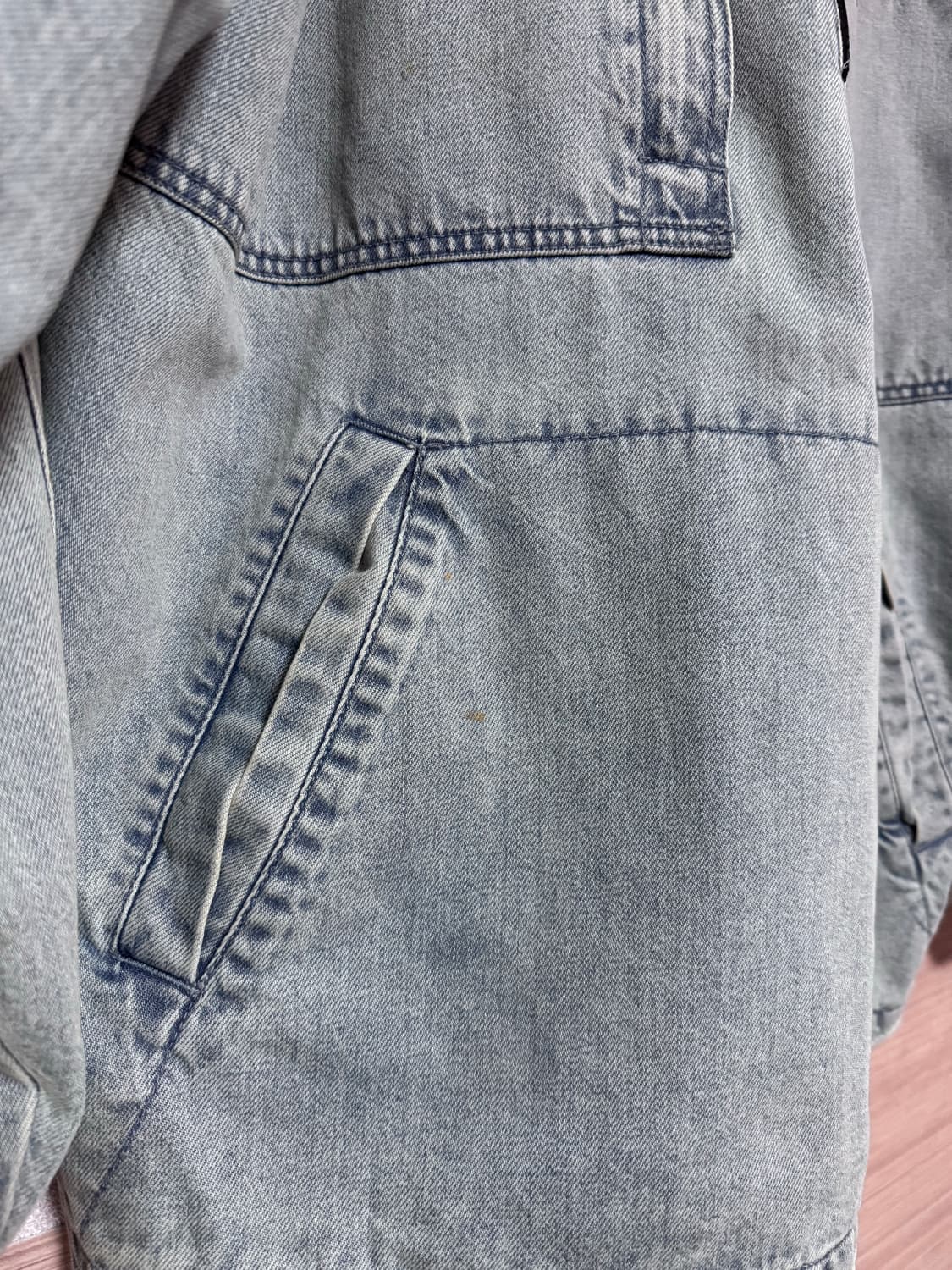 슈프림xACG 데님 아노락 L 상품이미지7