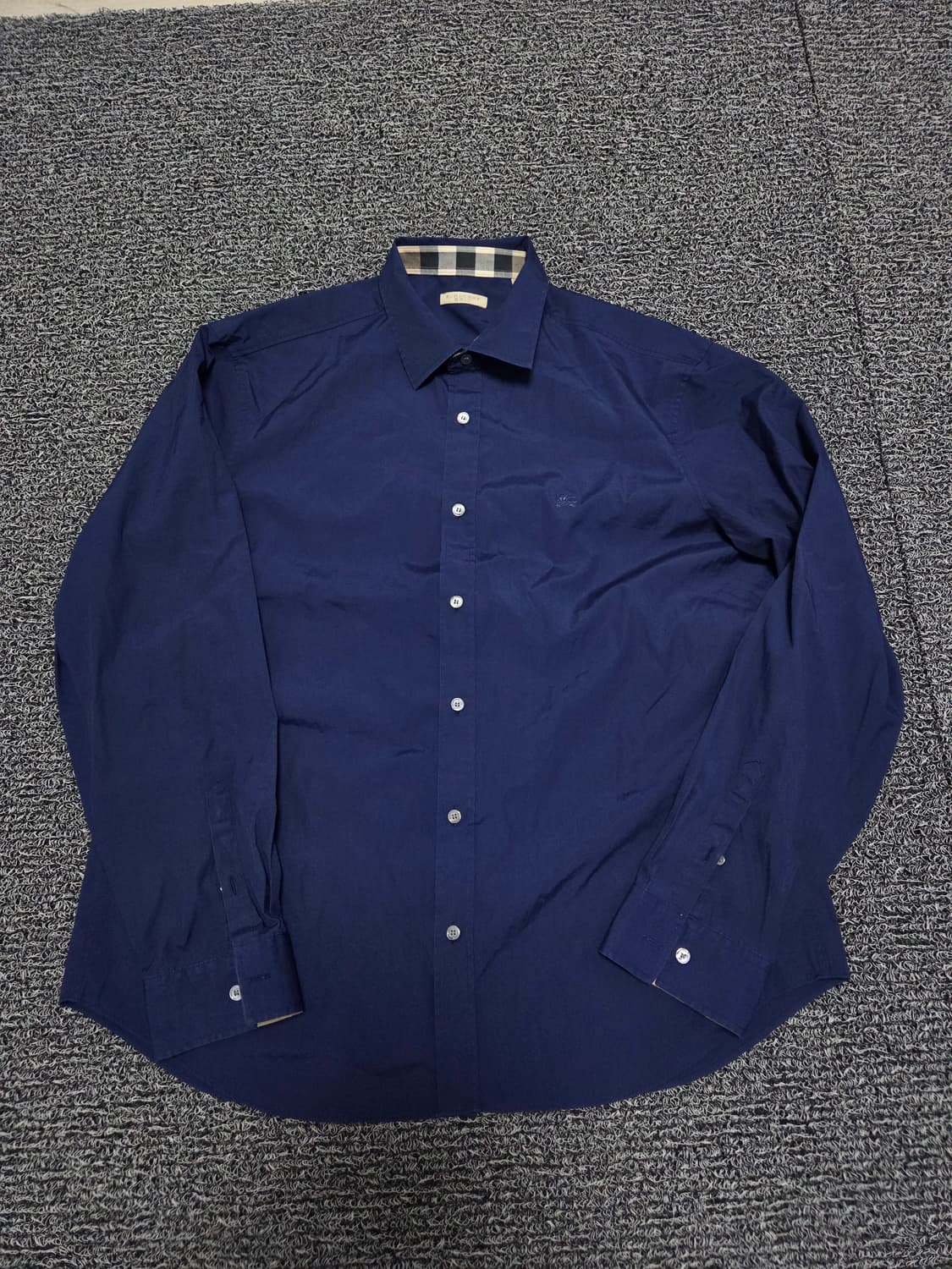 버버리 셔츠/2XL/라이트네이비(13) 상품이미지1