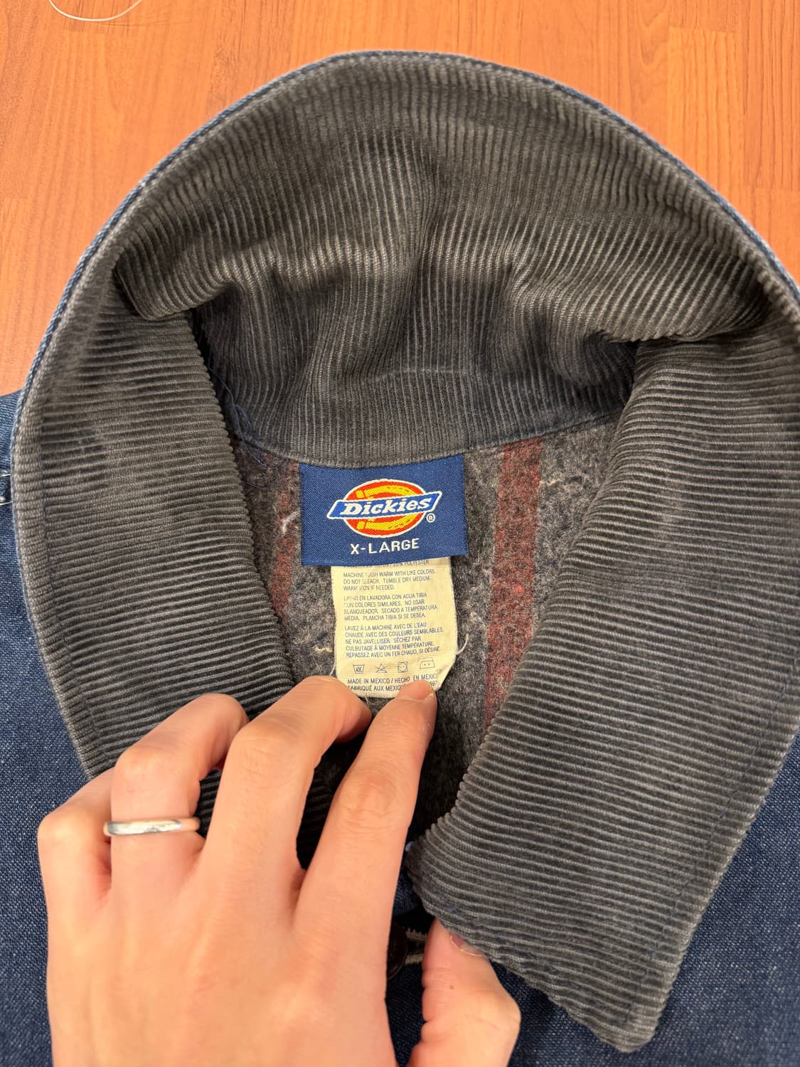 90s Dickies 디키즈 데님 초어 코트 워크 자켓 상품이미지10