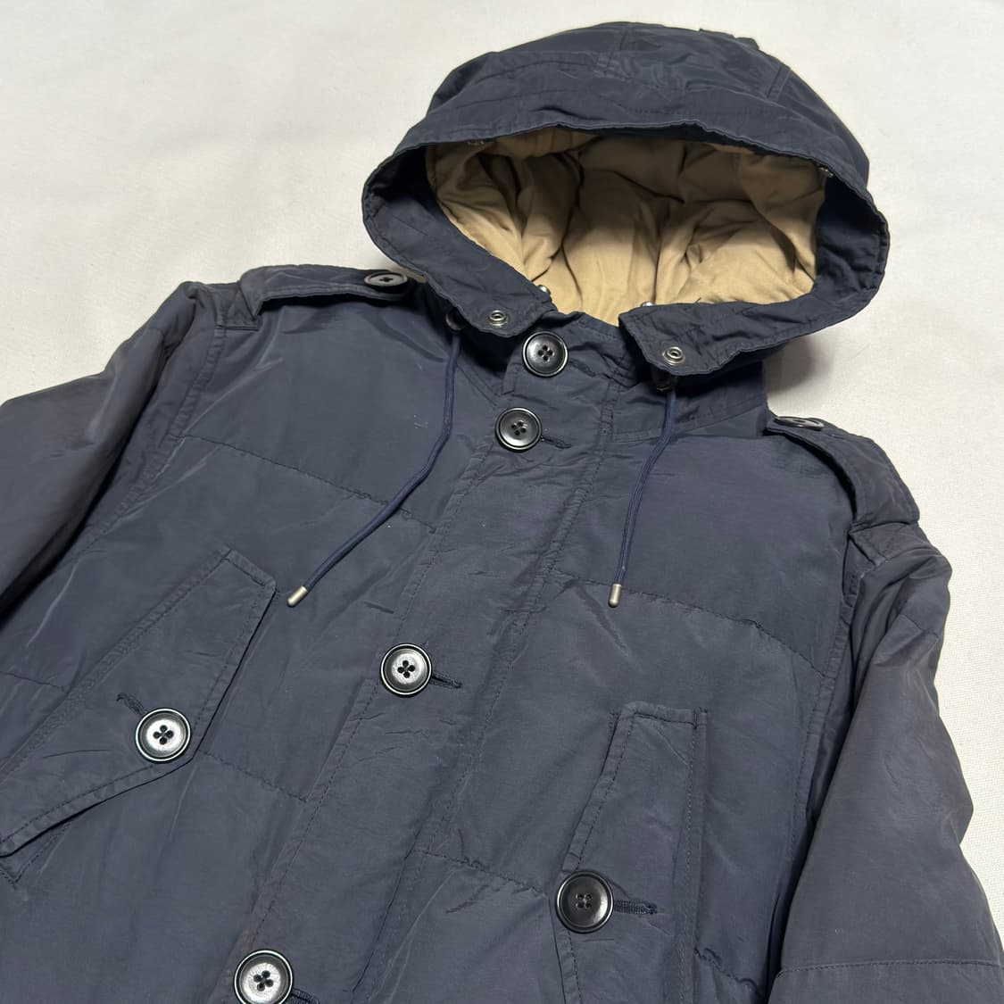 M 90’s 폴로랄프로렌 n3b 구스다운 후드 패딩 상품이미지1