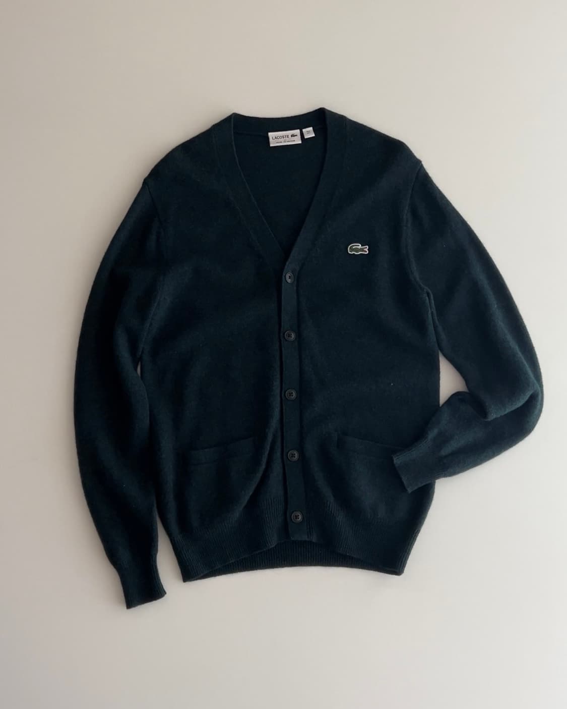 라코스테 울 가디건 L 상품이미지1