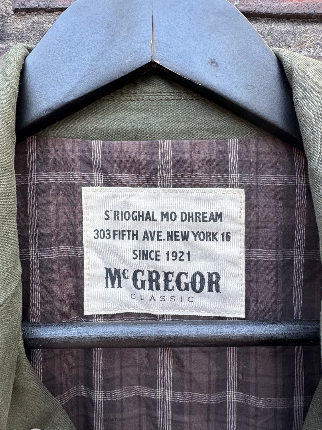 맥그리거 올리브 워크 블레이저 자켓  상품이미지5