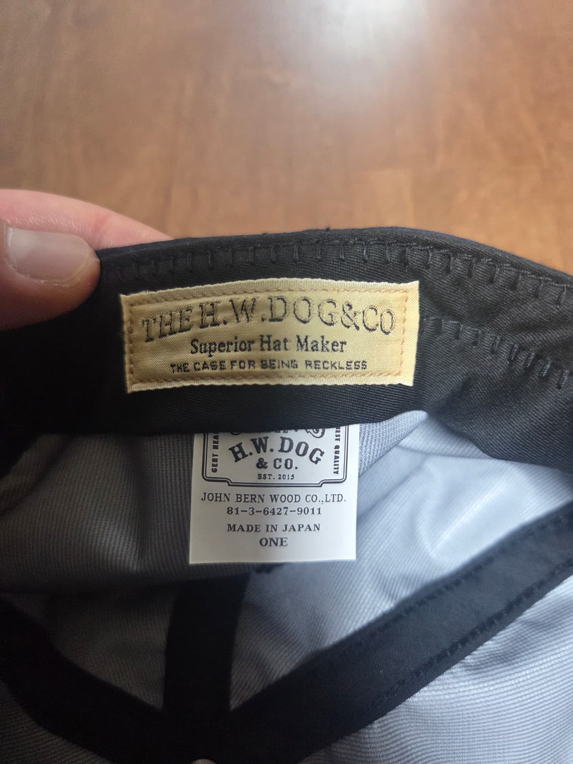 HW DOG & CO 나일론 캡 상품이미지4