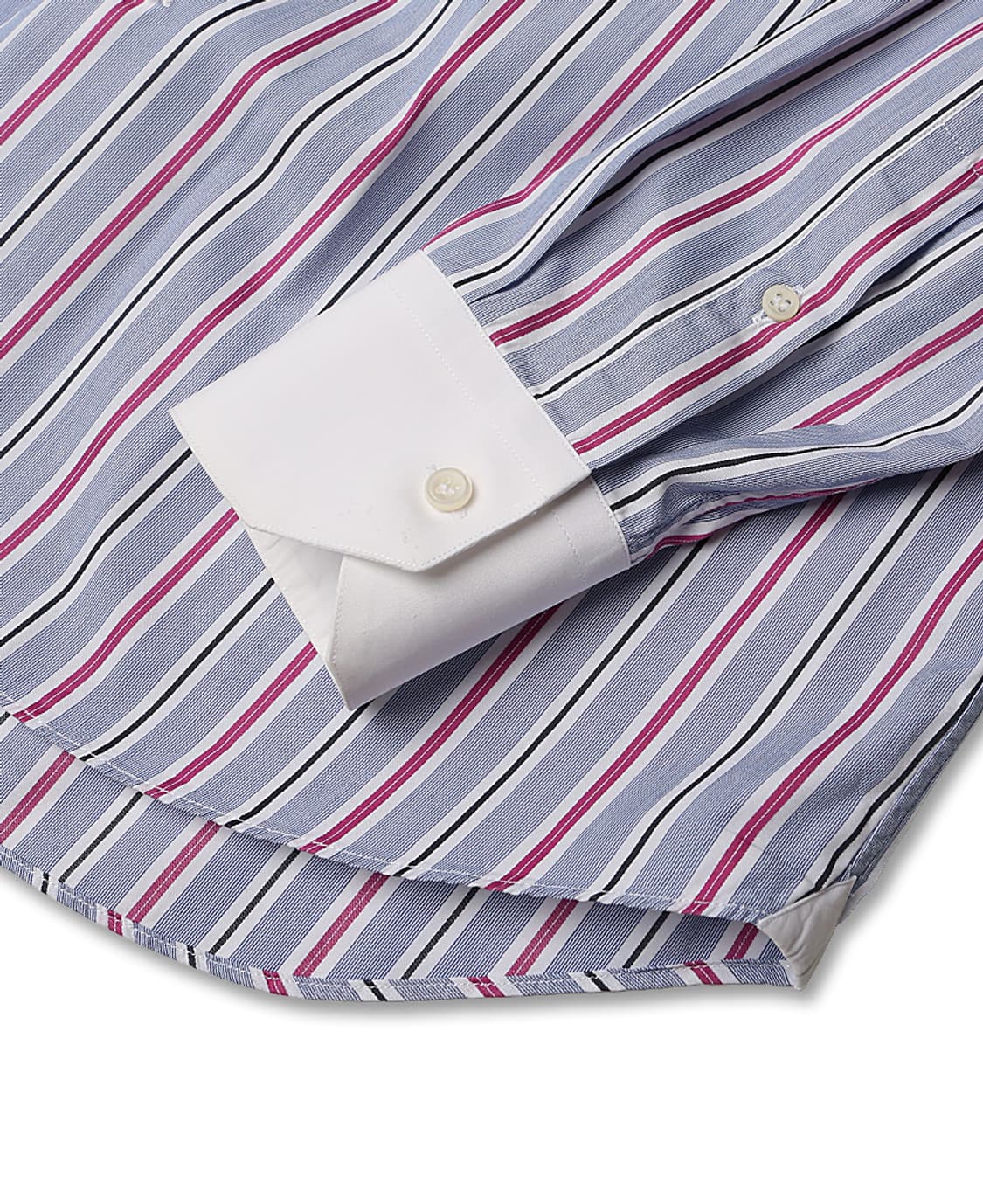바구따 [Bagutta] 스트라이프 이탈리아 클래식 클레릭 셔츠 상품이미지4