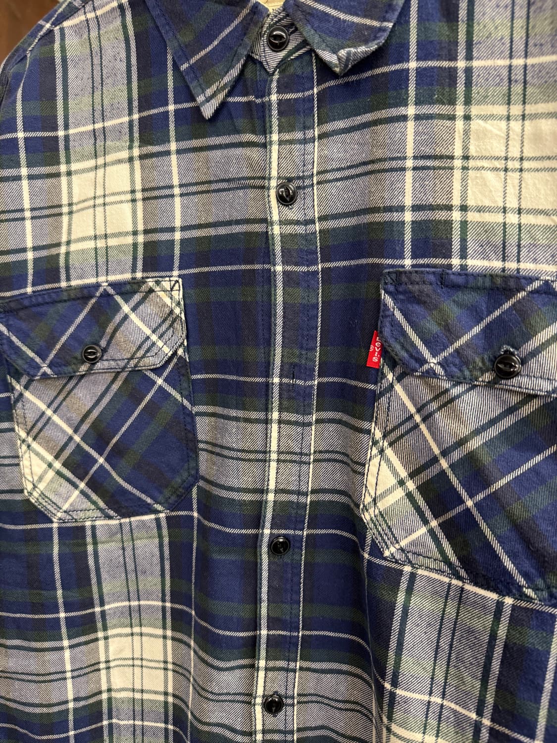 리바이스 빈티지 체크패턴 플란넬 셔츠 상품이미지2