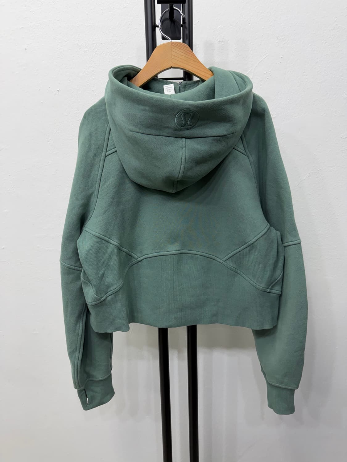 정품) 룰루레몬 여성 오버핏 하프집업 후드티 XS 상품이미지4