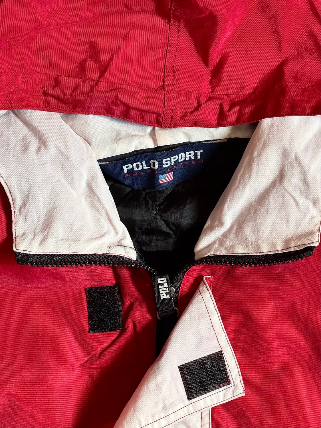 90s 폴로스포츠 올드스쿨 나일론 퀼팅 아노락 상품이미지3