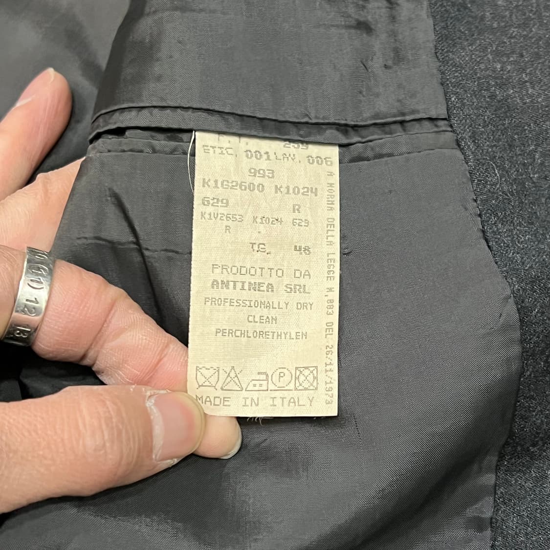  엠포리오 아르마니 울 블레이저 y15264 상품이미지6