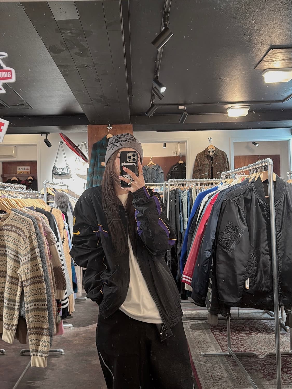 나이키 빈티지 NBA LA레이커스 웜업  뒷 로고 트랙수트 바람막이 M 상품이미지10