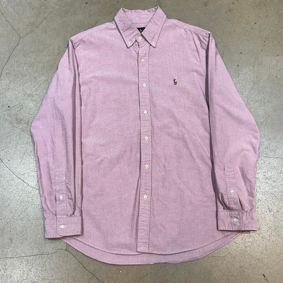 L 폴로랄프로렌 핑크 클래식핏 셔츠 상품이미지2