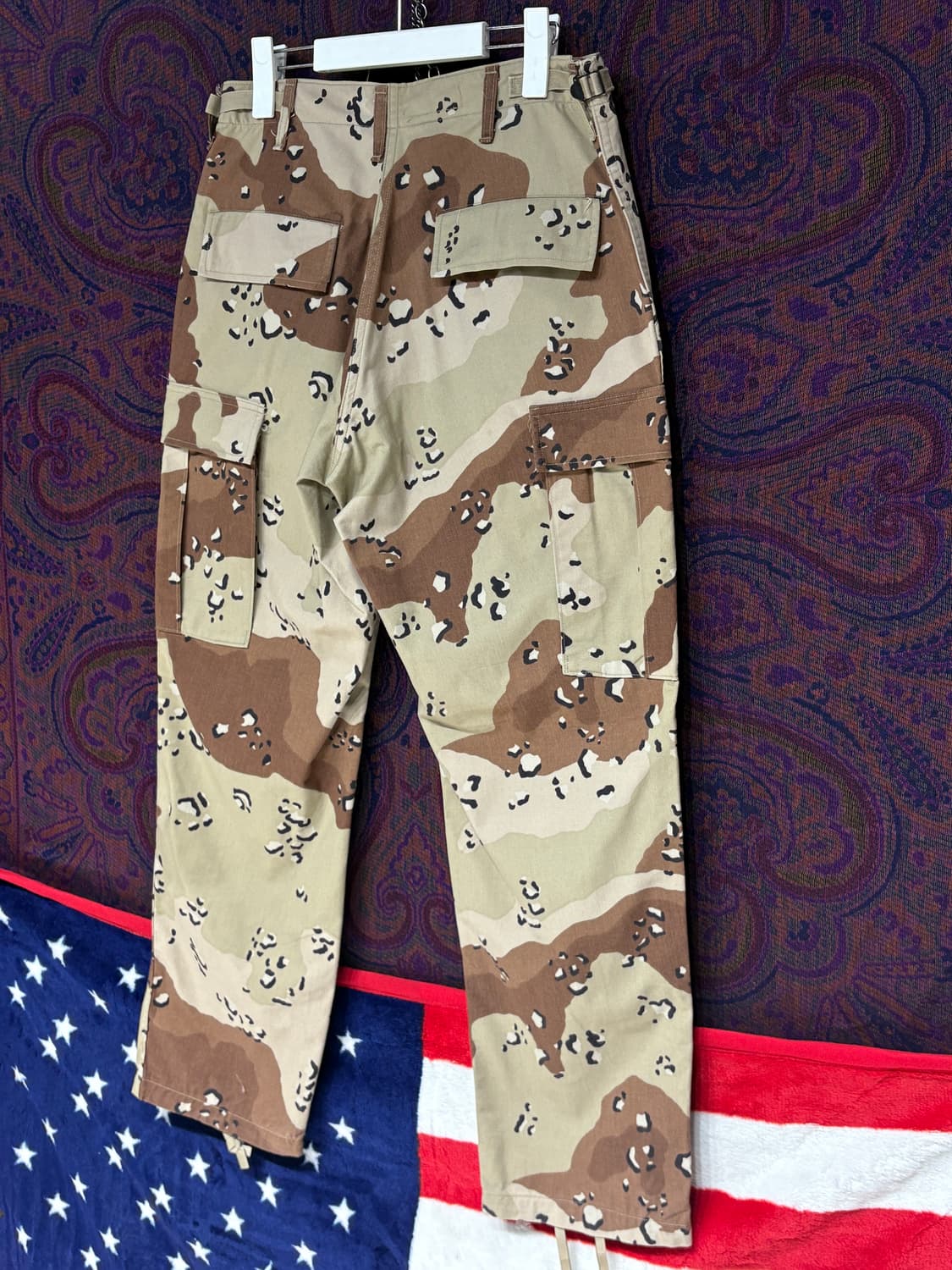90's 미군 초코칩 사막카모 카고팬츠 상품이미지7