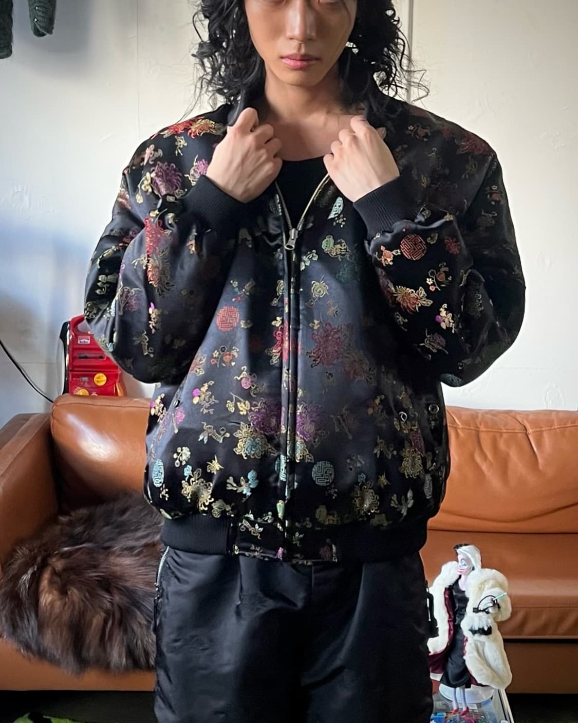 Jpn Vintage Reversible Oriental Ma-1 상품이미지3