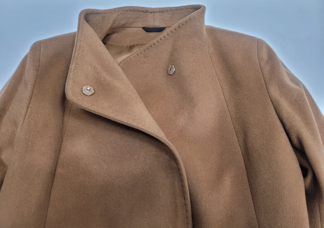 CINZIA ROCCA 신지아로카 캐시미어 코트 / 여 46 카멜
 상품이미지4