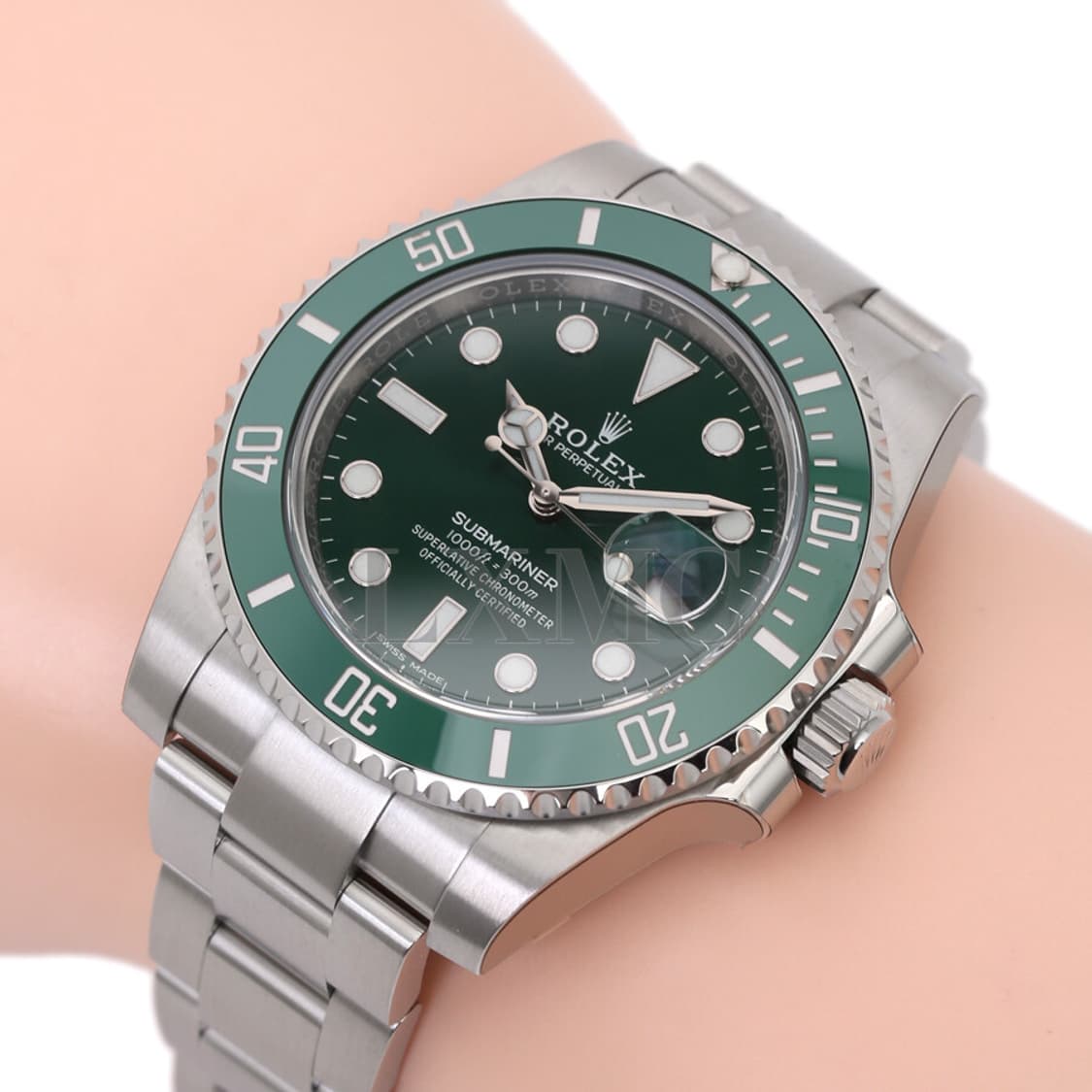 3000만 롤렉스 서브마리너 그린 스틸데이트 116610 상품이미지8