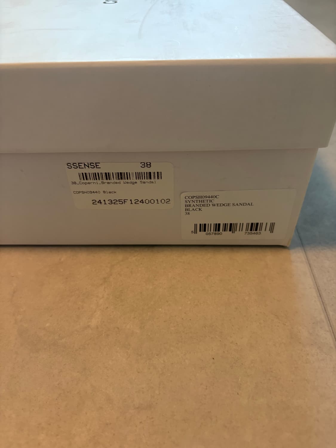 코페르니 블랙 웨지 힐 샌들 상품이미지4