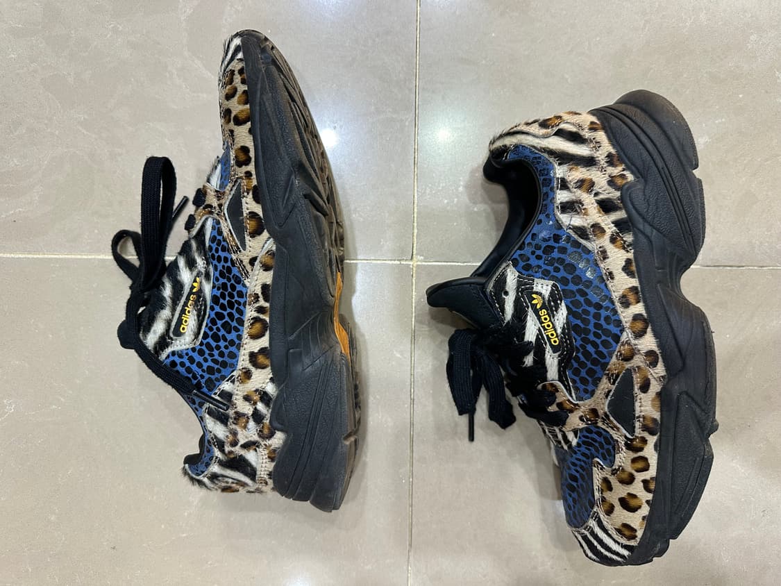 아디다스 W 팔콘 아웃 라우드 레오파드 및 지브라 상품이미지4