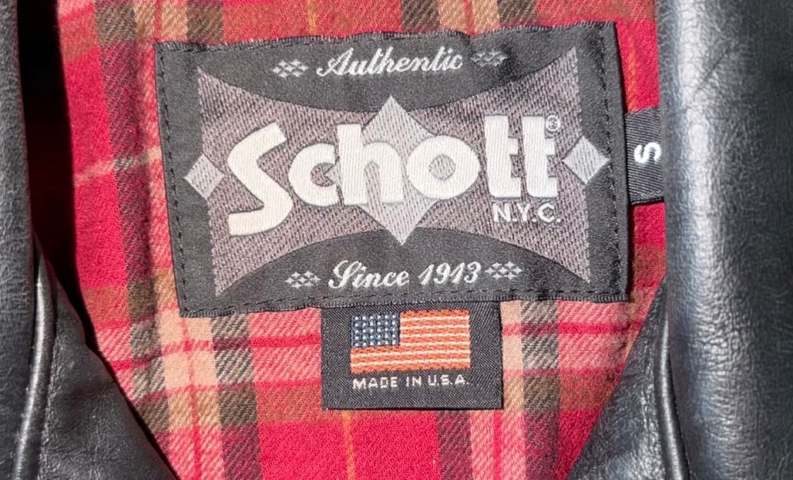 schott NYC 원스타 쇼트 626 더블라이더 자켓 상품이미지3