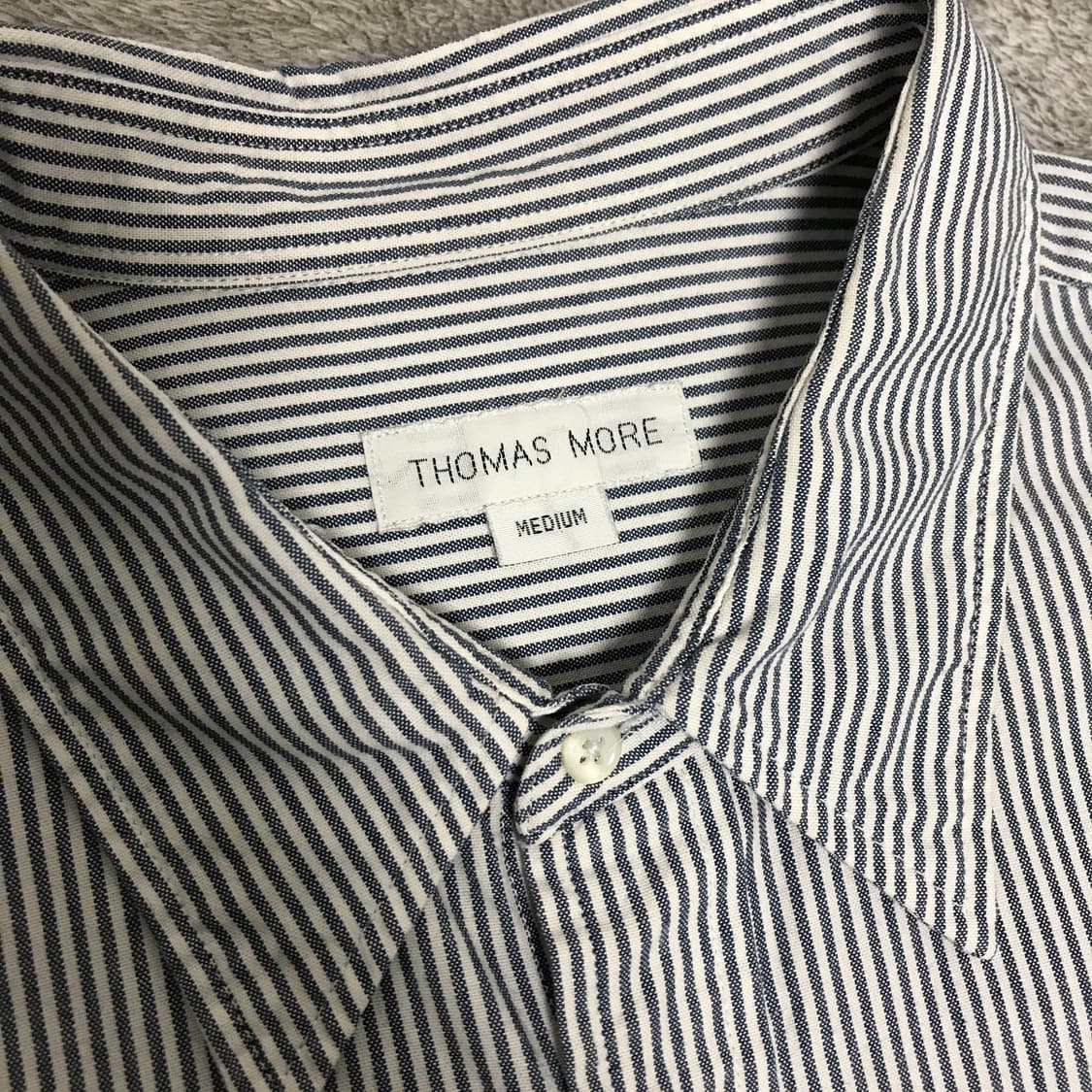토마스모어 스트라이프 셔츠 M사이즈 상품이미지5