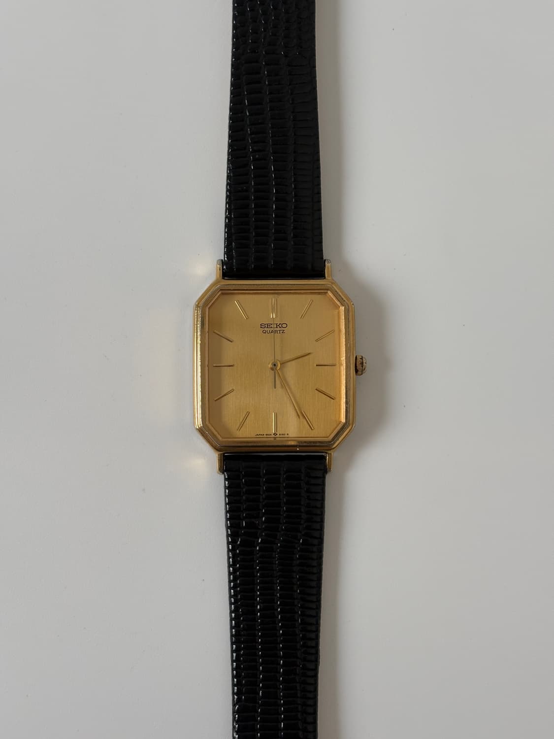 1980s Gold Square Quartz 상품이미지3
