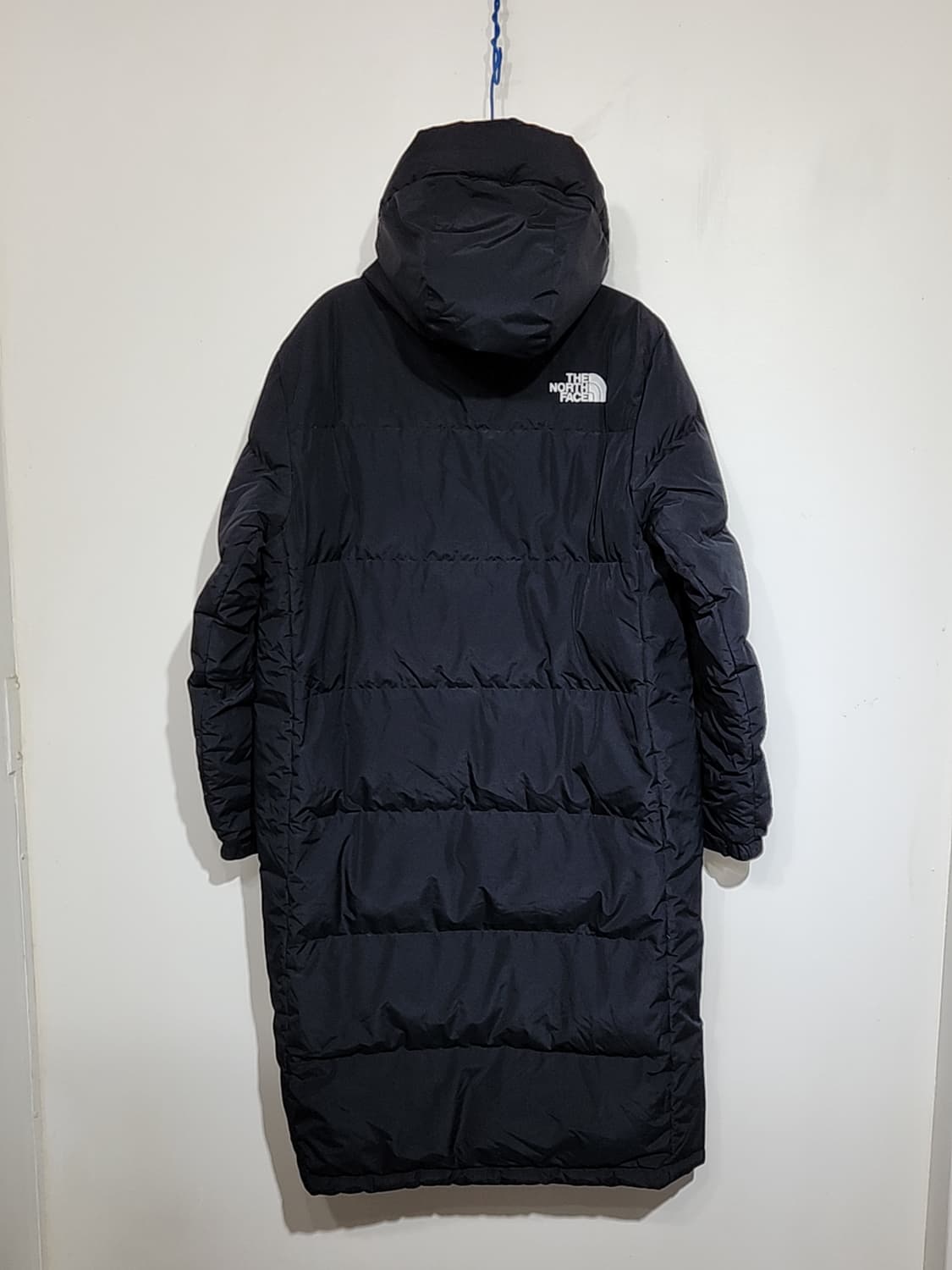 (L) 노스페이스 거위털 롱패딩 점퍼 블랙 구스다운 패딩코트  상품이미지7