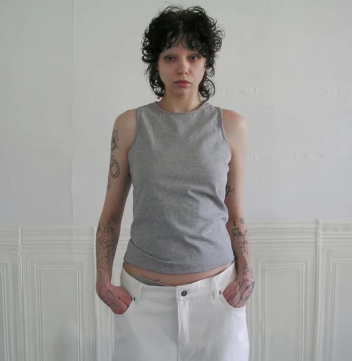 Eonts side zipper cotton top 상품이미지1