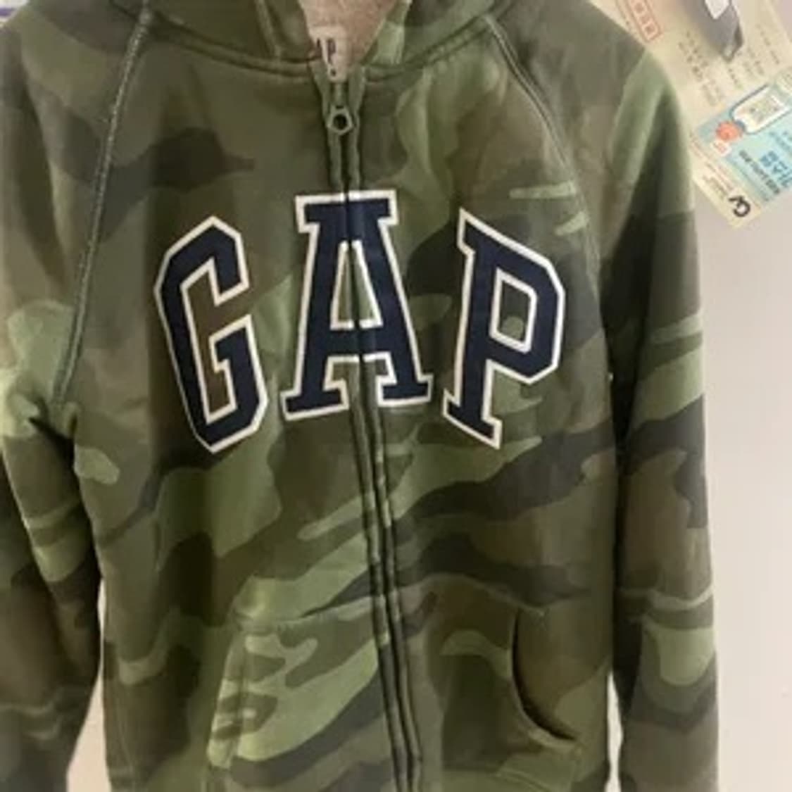 구해요!!!!> 갭 키즈 카모 후드집업 gap 상품이미지1