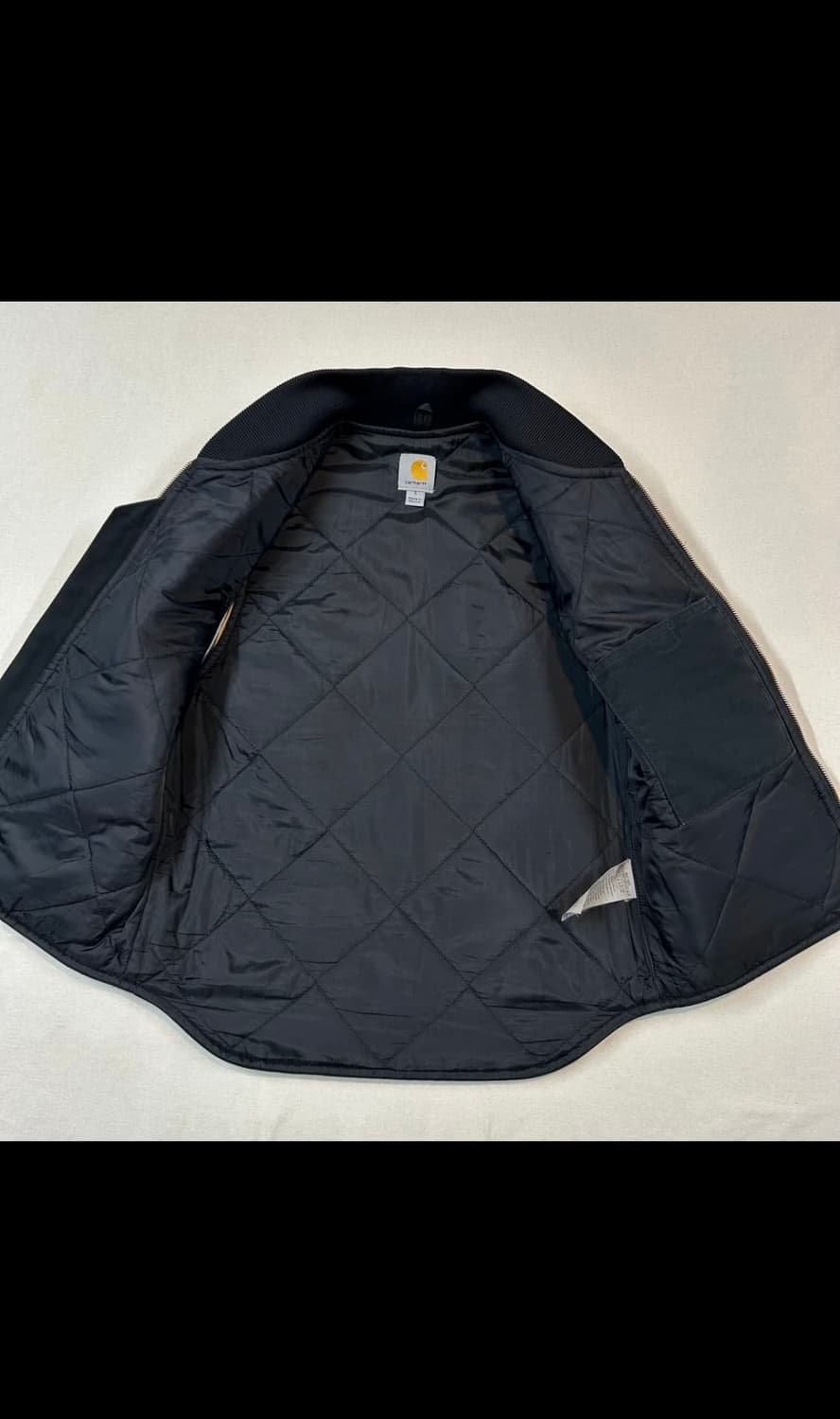 칼하트 덕 액티브 퀼팅 베스트 조끼 블랙 상품이미지2