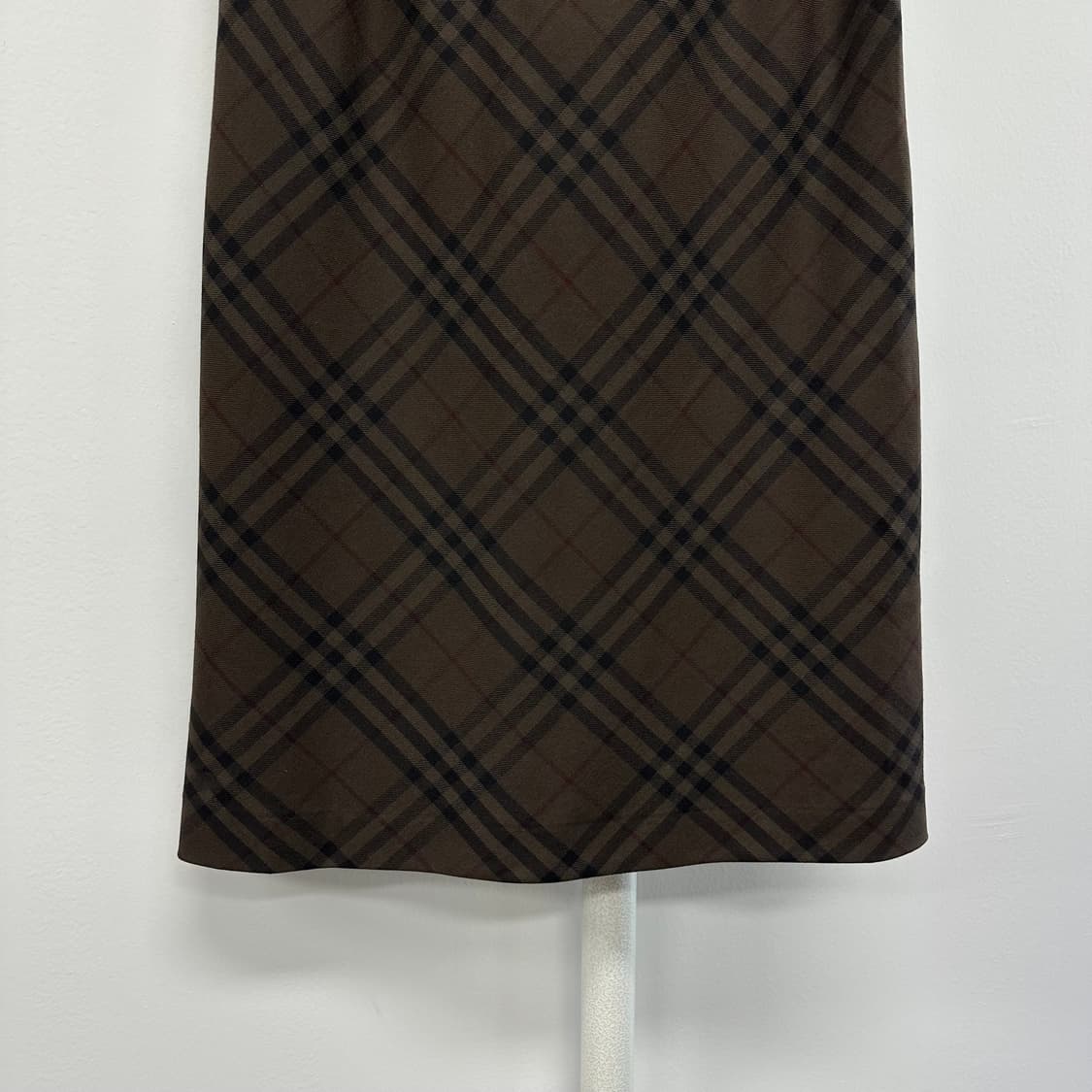 버버리 사선체크 울 원피스 상품이미지4