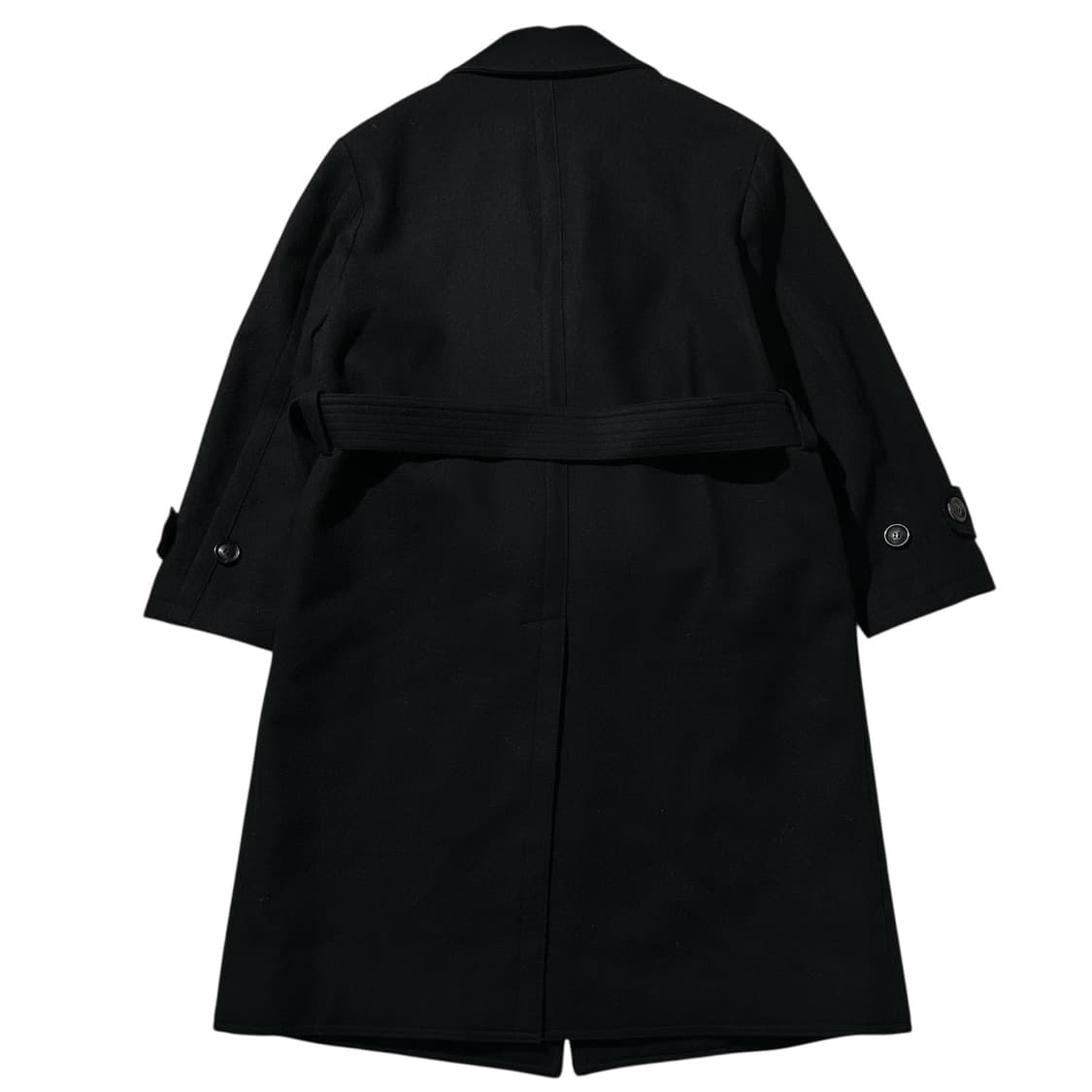 앤더슨벨 캐시미어 블렌드 마티아 밀리터리 로브 코트 블랙 상품이미지2