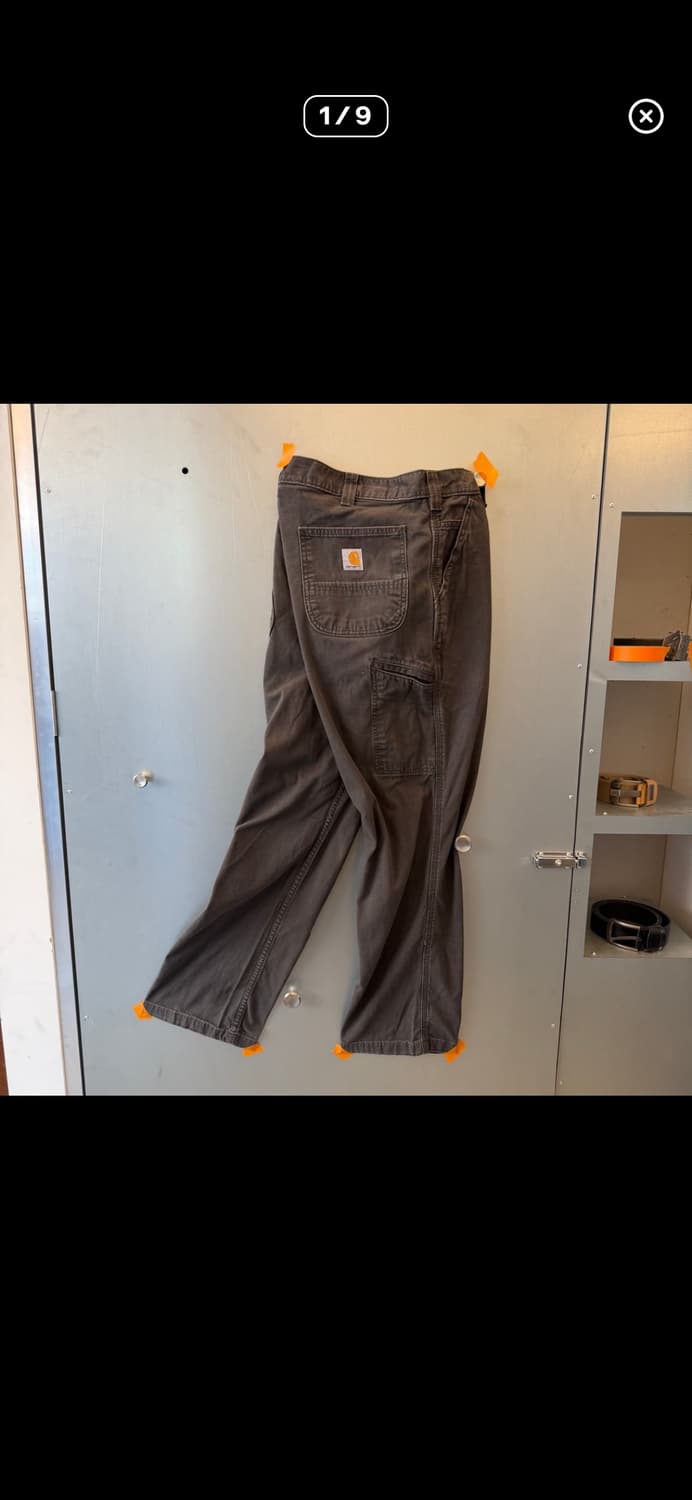 칼하트 싱글니 카펜터 워크 팬츠  상품이미지1