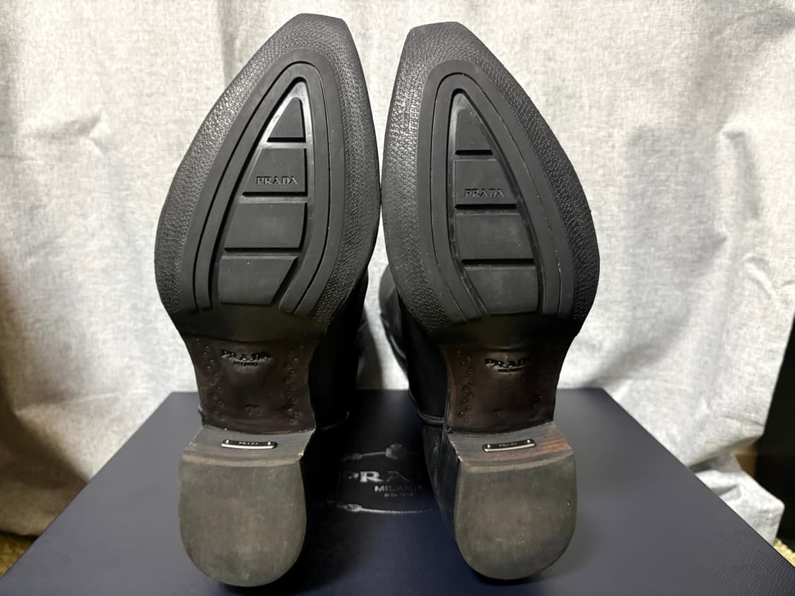 프라다 fw25 카우보이 레더 부츠 (풀구성품) 10 상품이미지6