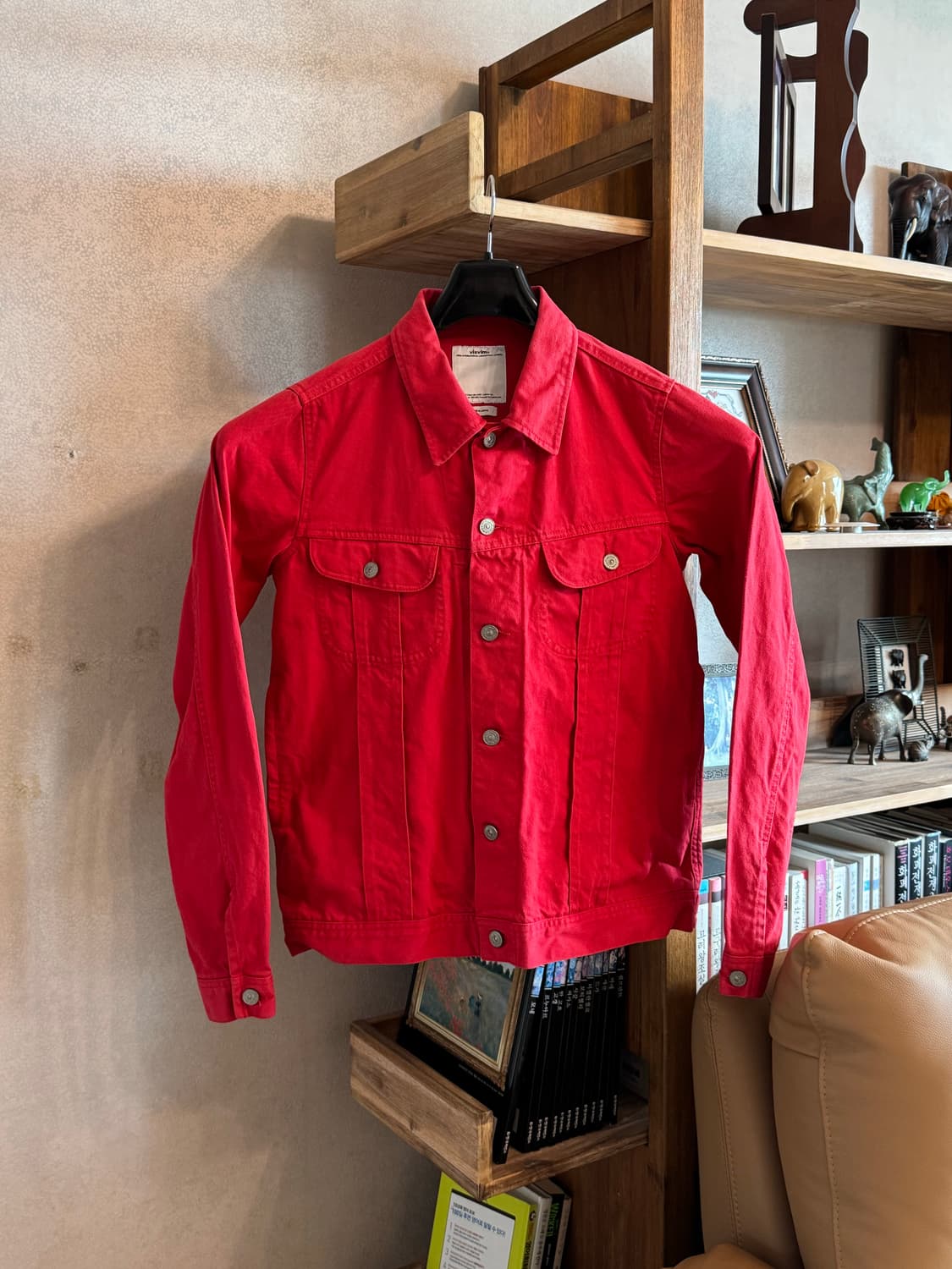VISVIM 비즈빔 104 자켓 레드 상품이미지1