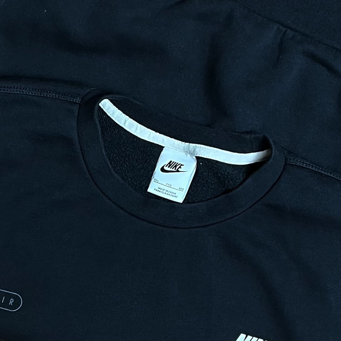 나이키 에어 뒷면 빅로고 기모 맨투맨 2XL 상품이미지3