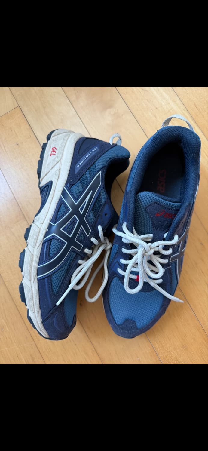 아식스 젤 벤쳐 6 네이비/블루 운동화 상품이미지2