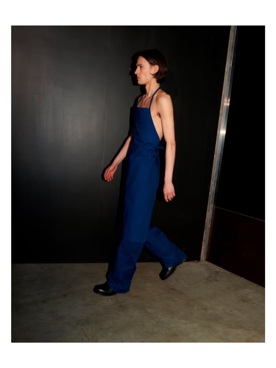 리에르 RIER 블루 데님 진 프렌치 워크 팬츠 청바지 마리암 세야 상품이미지6