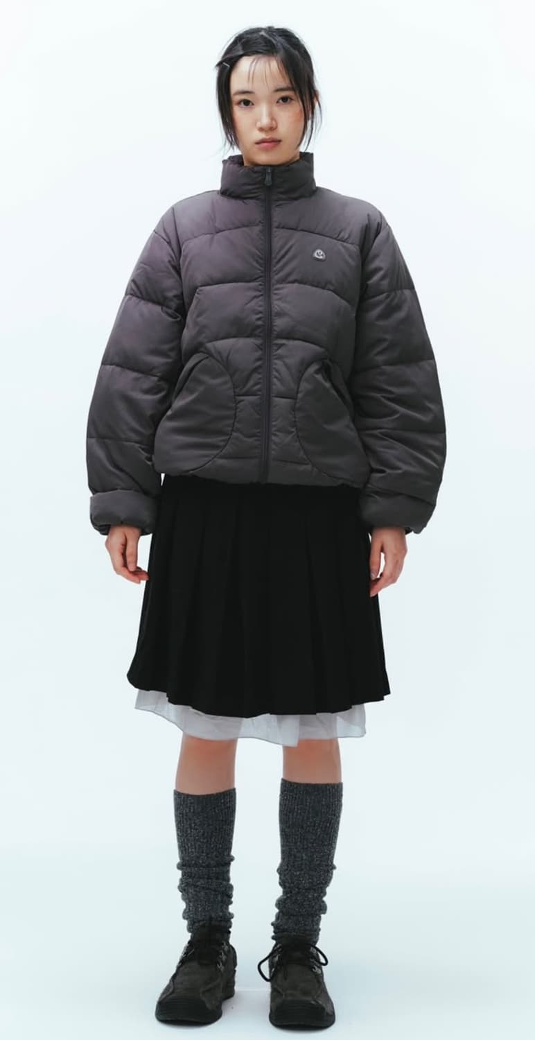 코이세이오 패딩 패디드 자켓 다크 브라운 상품이미지2