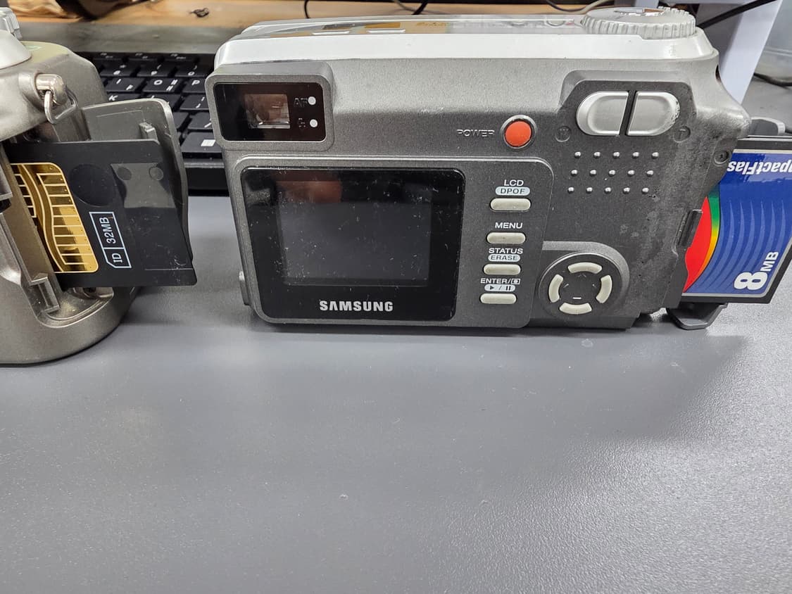 올림푸스 C3020, 삼성캐녹스 220 빈티지 카메라 일괄 상품이미지10