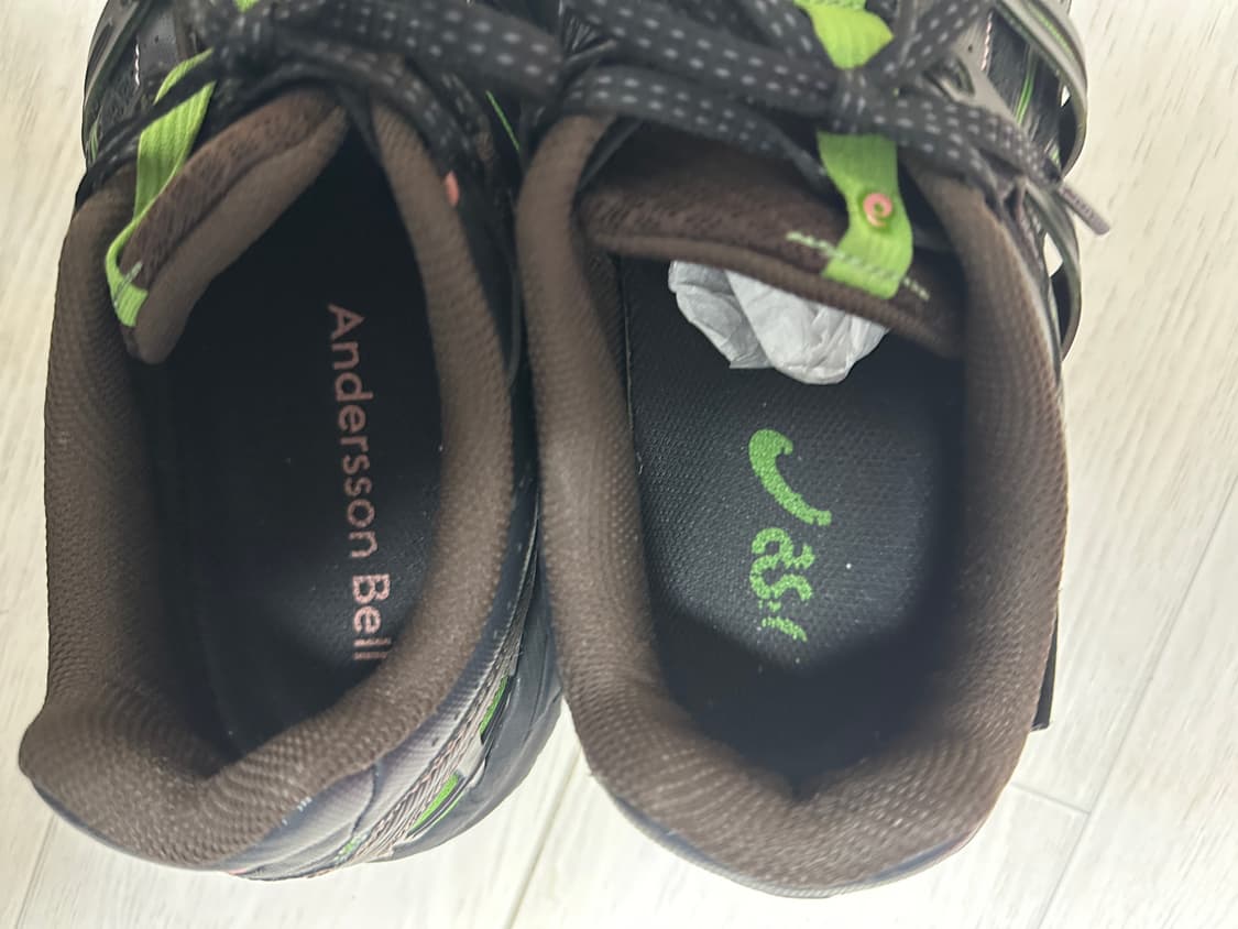 270 택포)아식스 앤더슨벨 젤 소노마 블랙그린 상품이미지4