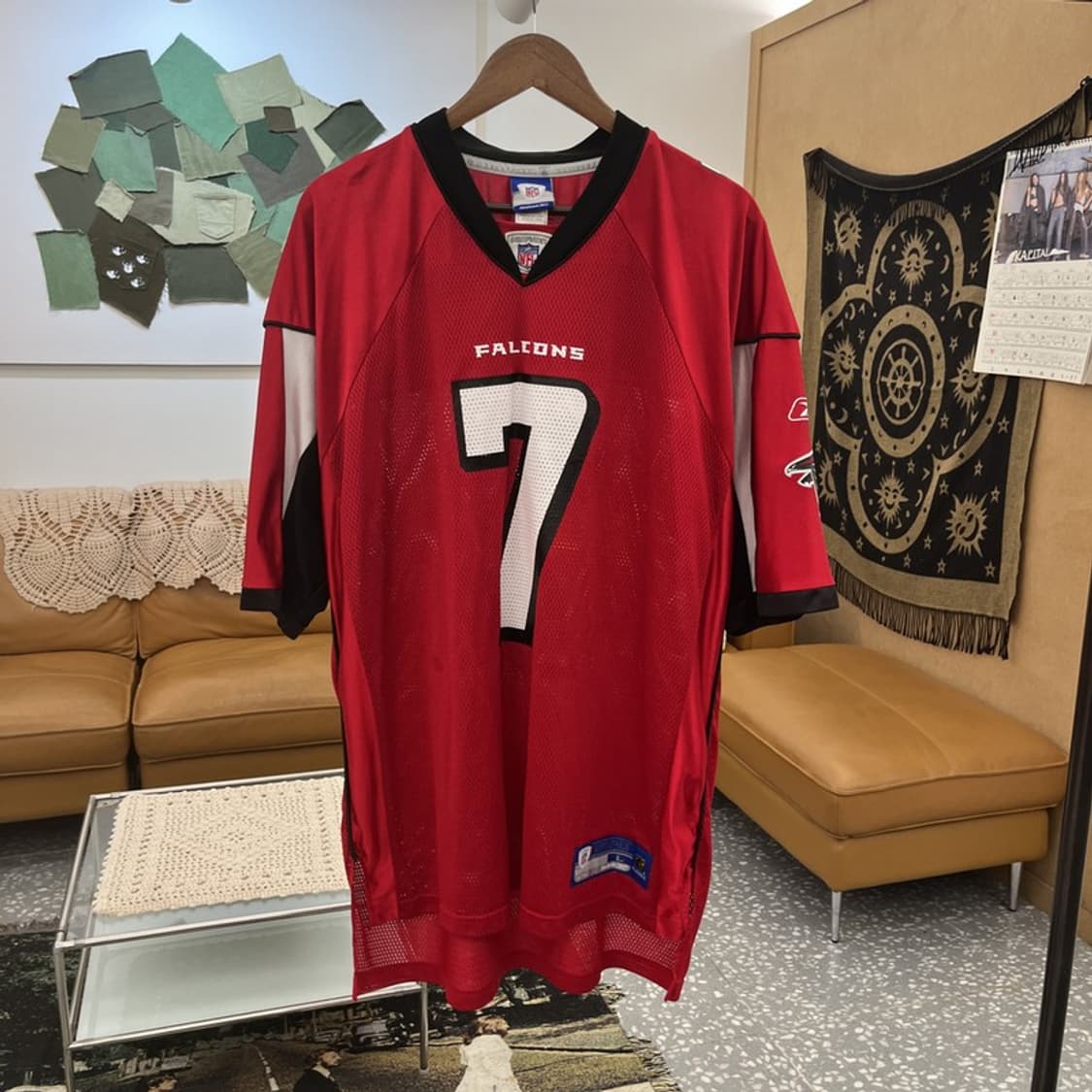 리복 NFL 애틀랜타 팔콘스 럭지 져지 유니폼 반팔티 L C12254 상품이미지3