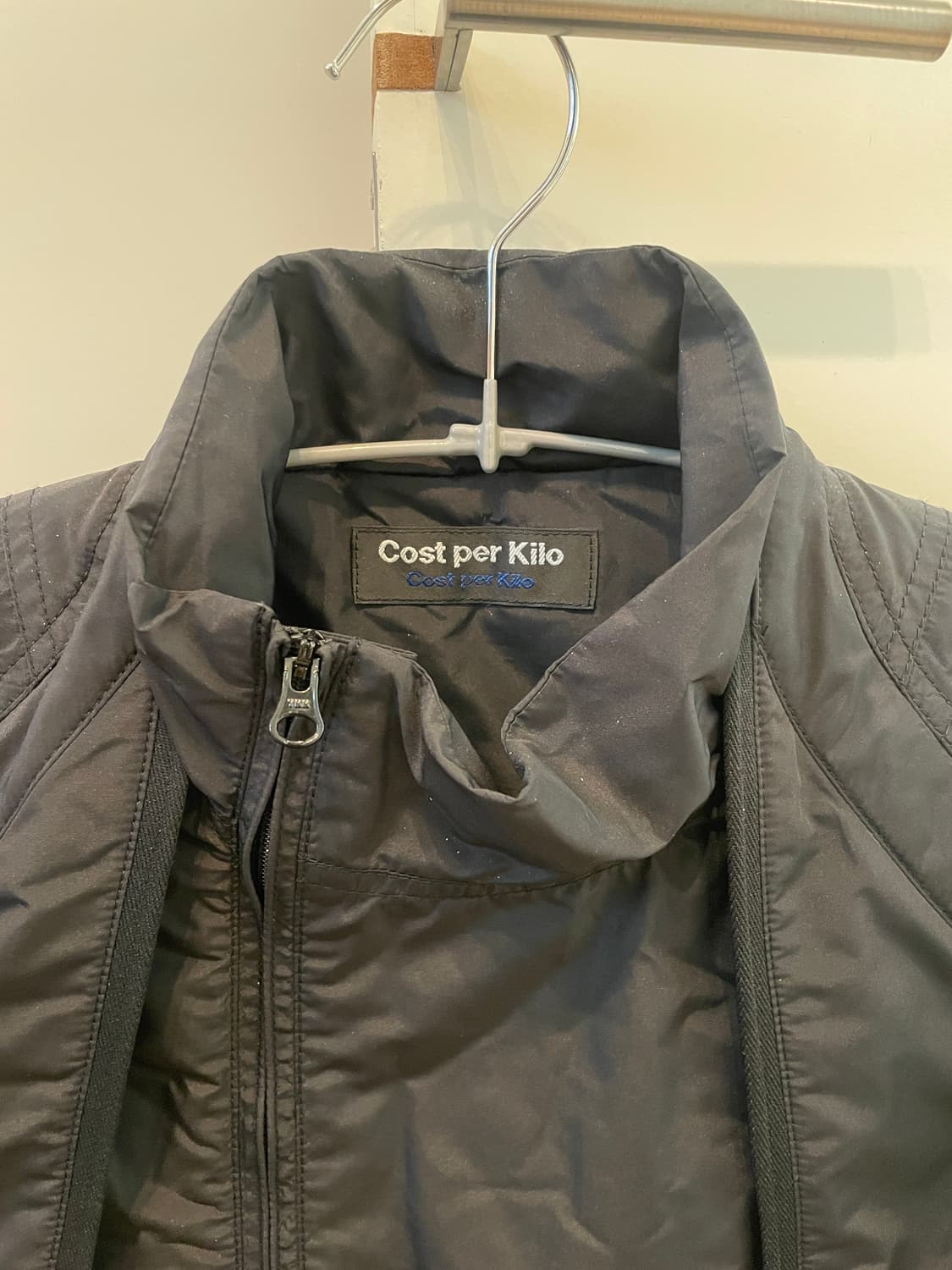 코스트퍼킬로 Cost per Kilo 패디드 셔츠 자켓 블랙 상품이미지7