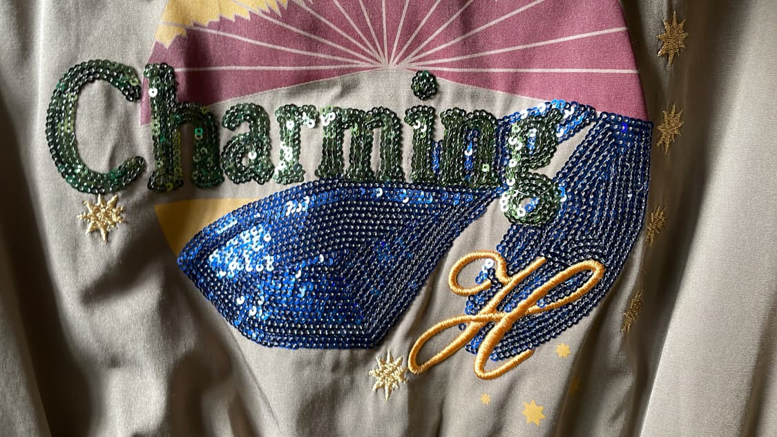 TOPGIRL 탑걸 베이지 스팽글 후드 사파리 재킷 상품이미지6