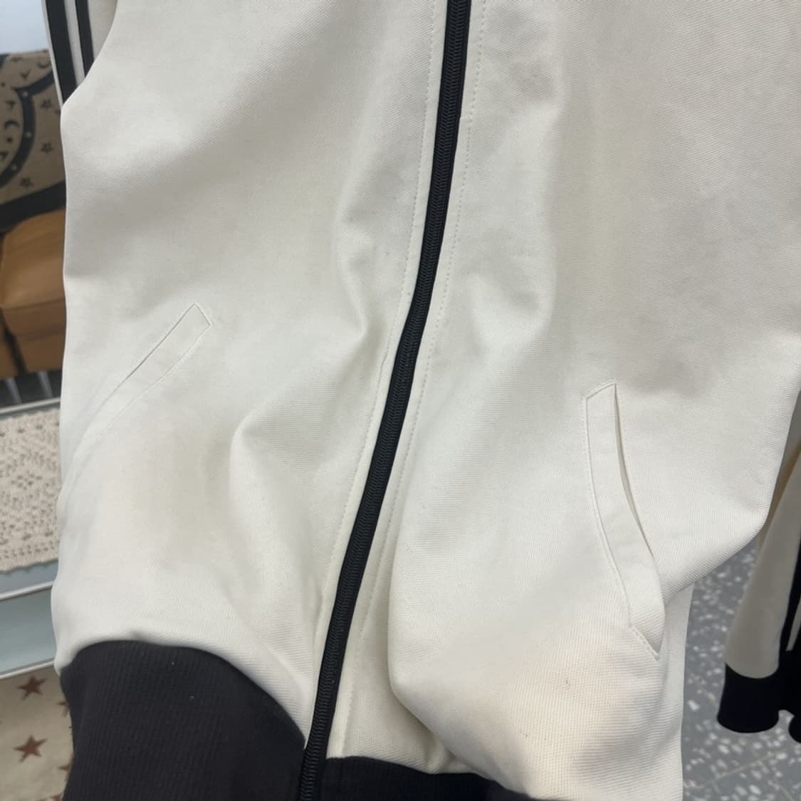 아디다스 유로 2008 독일 레트로 화이트 져지 집업 95 C09894 상품이미지9