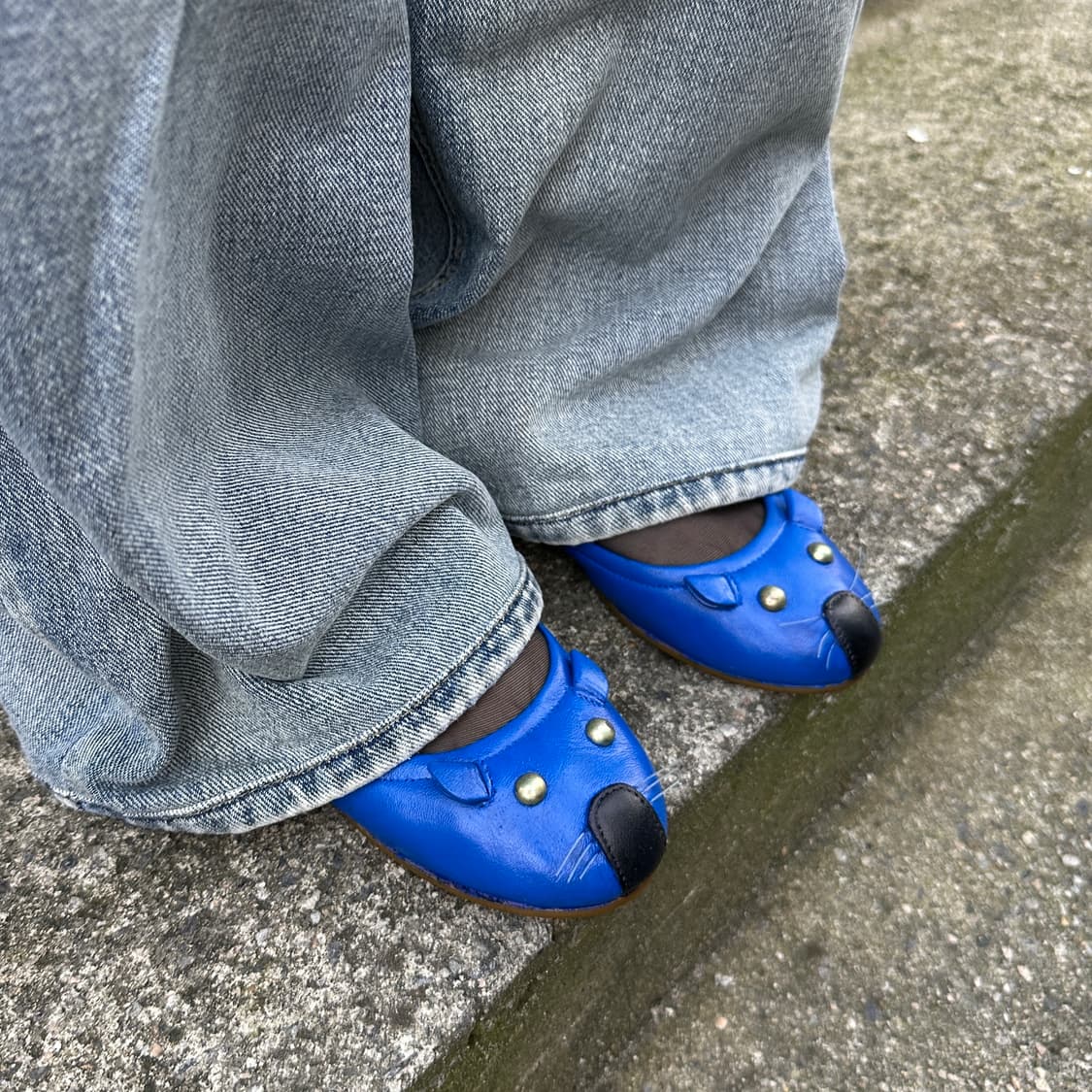 00s 마크 제이콥스 스웨이드 마우스 발레 플랫 상품이미지8