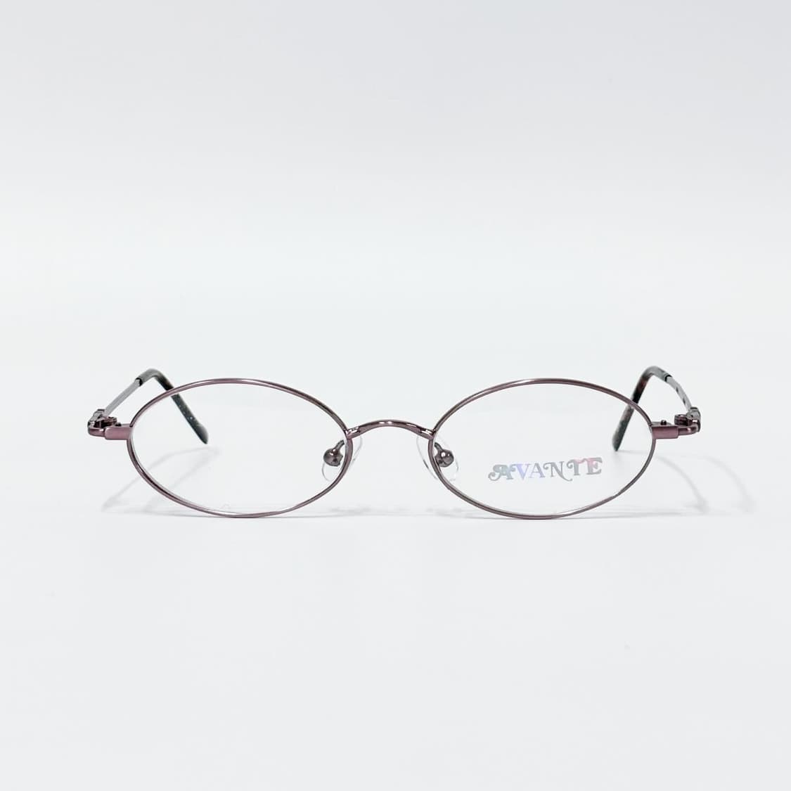 AVANTE 핑크라벤더 오벌 메탈 데드스탁 빈티지안경 상품이미지1