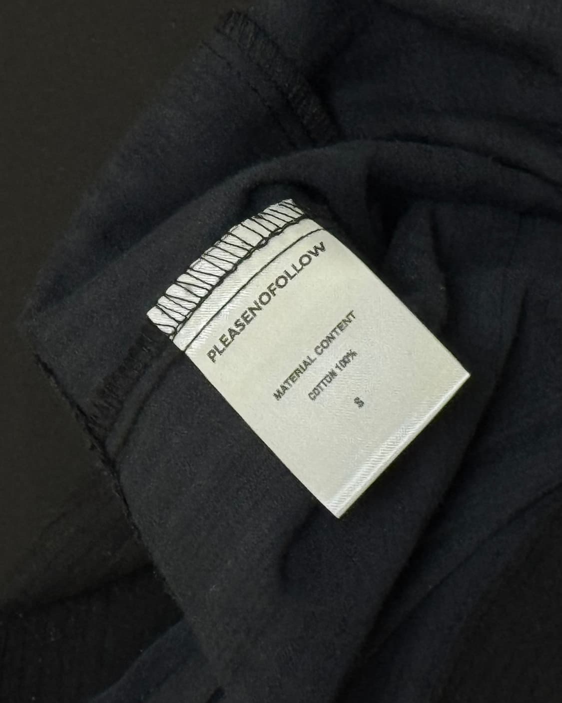 플리즈노팔로우 Cindy Shirt Top (Black/Cool Char 상품이미지6