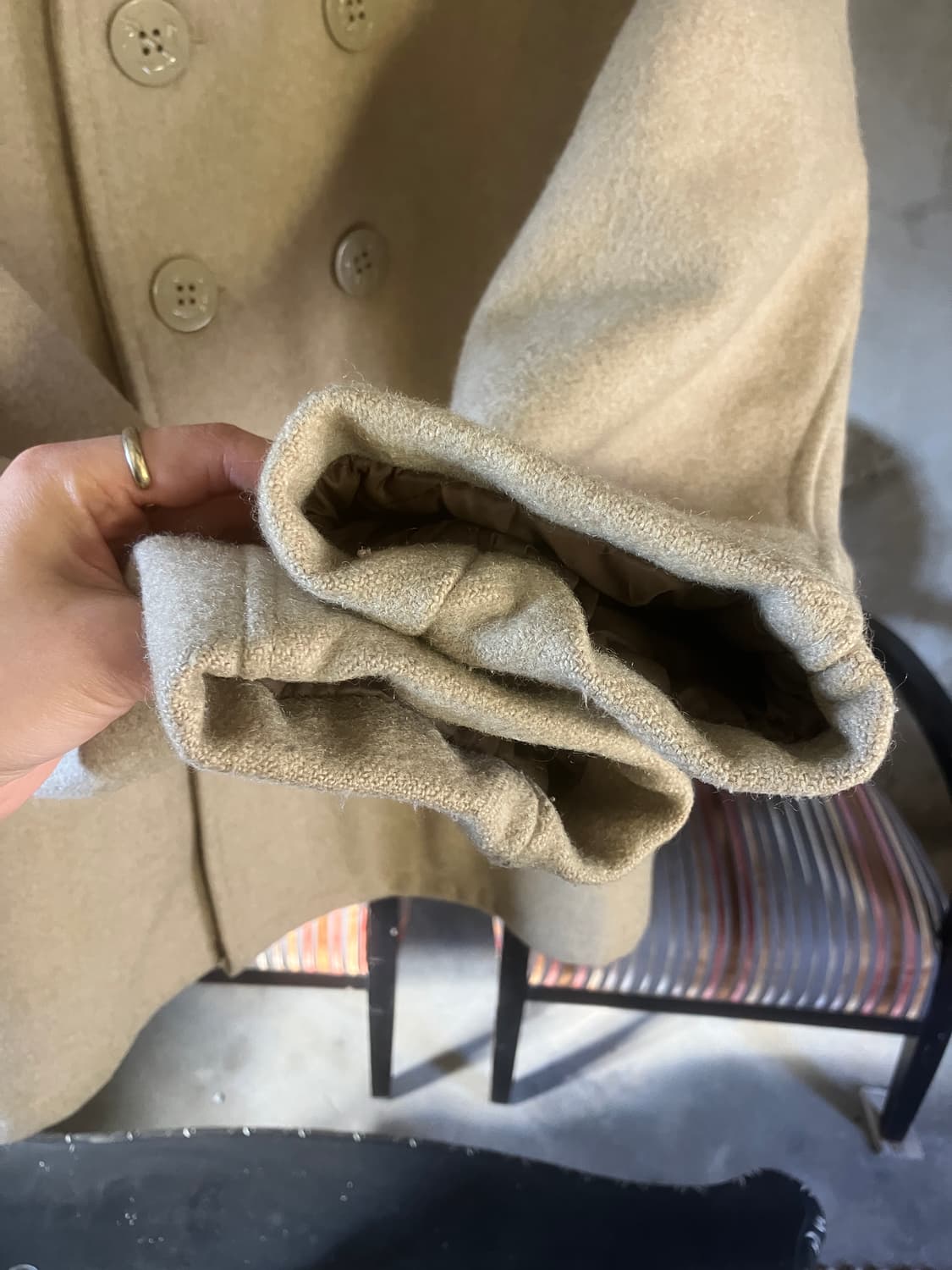 [vintage]Made in USA Schott Pea Coat 상품이미지6