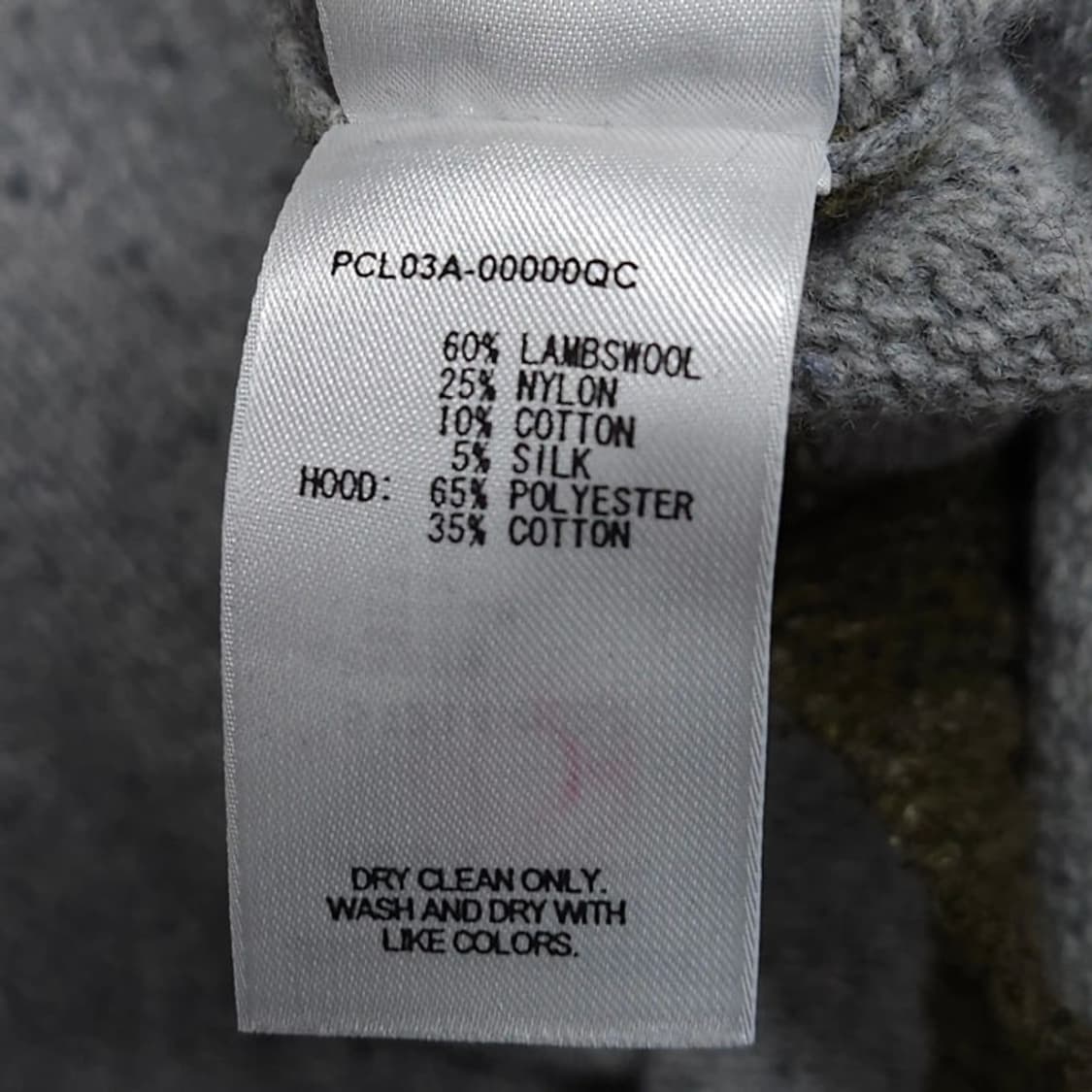 Levis 리바이스 브이넥 램스울 니트 그레이 배색 상품이미지7