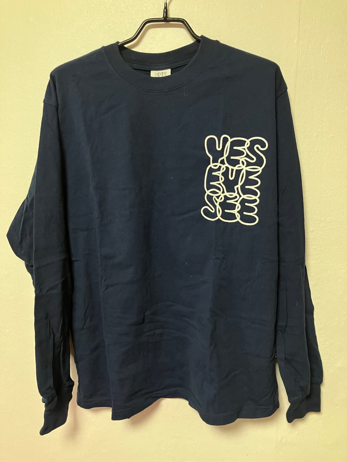 [S] 예스아이씨 롱 슬리브 네이비 상품이미지6