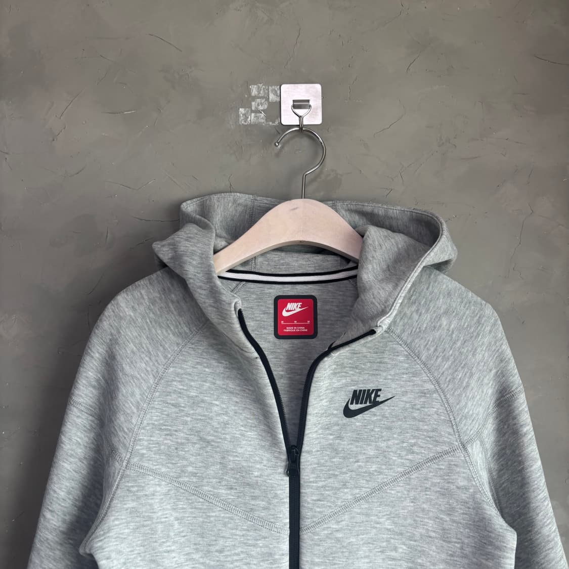 나이키 테크팩 우먼스 후드집업 그레이 상품이미지2